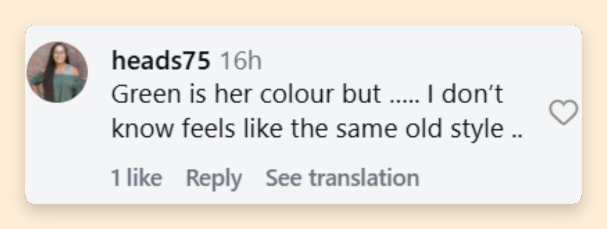 Netizens had praise for her first look of the visit, but they also had some criticism. | Source: Instagram/royalstylewatch