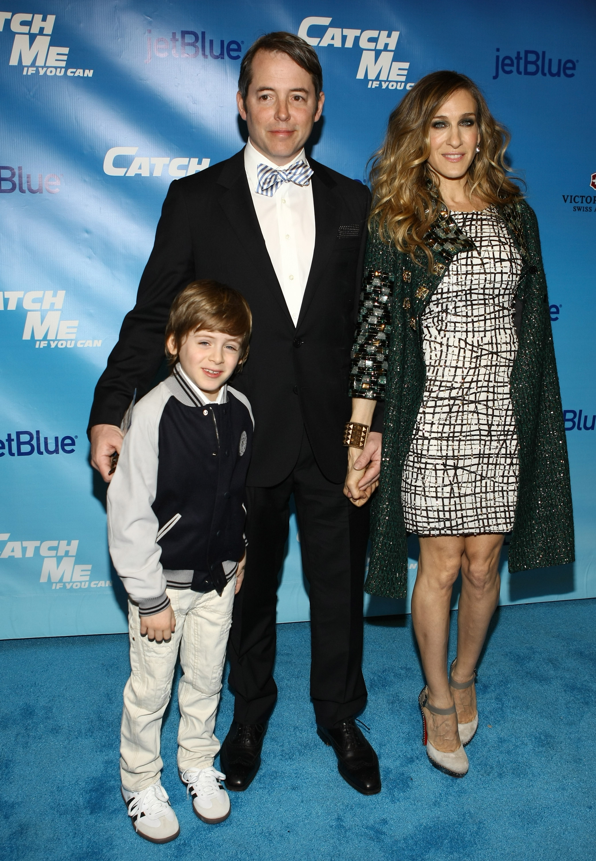 Even before his acting ambitions became public, James accompanied his parents to Broadway events, including the 2011 opening of Catch Me If You Can. | Source: Getty Images.
