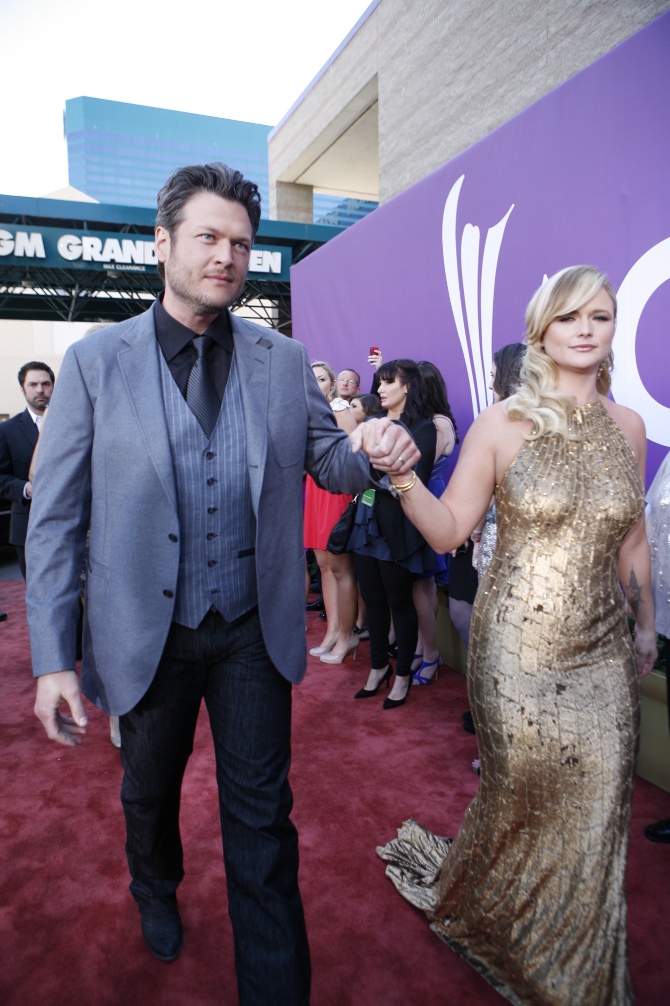 When Shelton joined "The Voice" in 2011, the couple faced the challenge of maintaining their marriage while working in different parts of the country. They reportedly agreed never to spend more than two weeks apart, with Lambert frequently traveling to California between tour dates. | Source: Getty Images