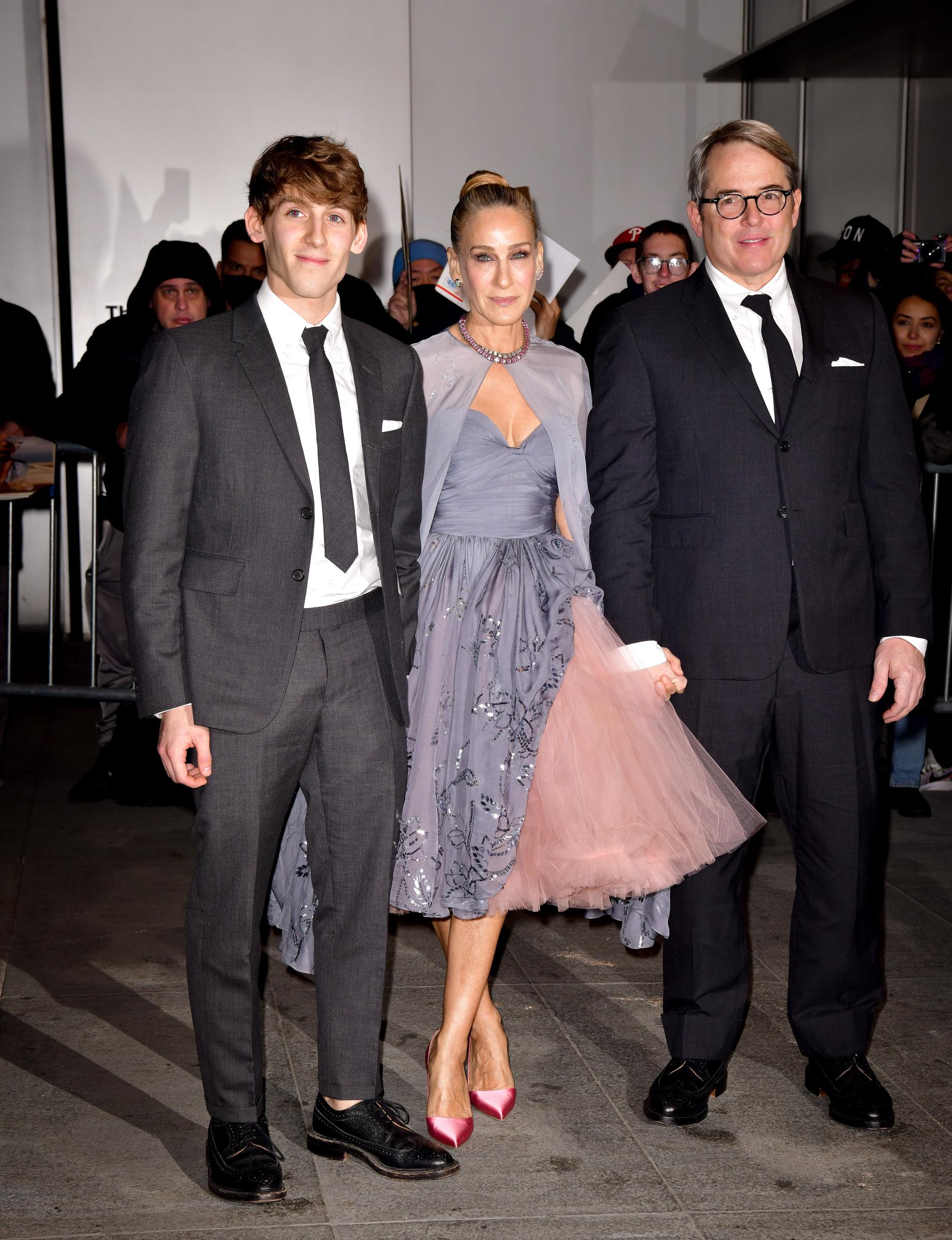 James Wilkie's godfather is actor and comedian Nathan Lane, a longtime friend of Sarah Jessica Parker and Matthew Broderick. | Source: Getty Images.