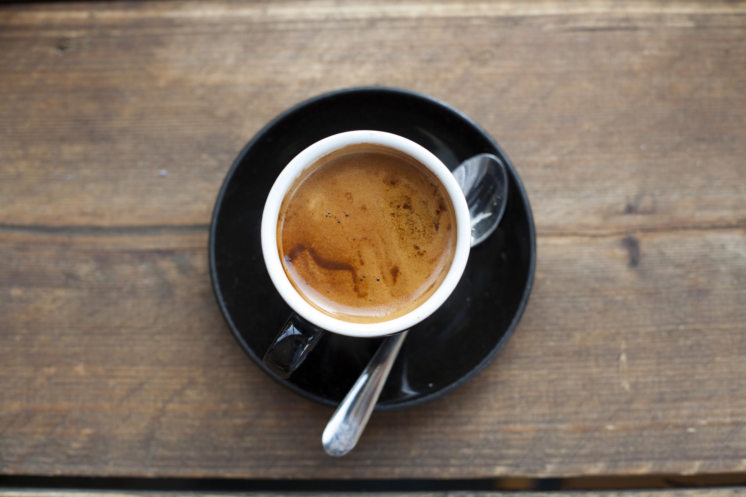 A cup of freshly brewed espresso | Source: Getty Images
