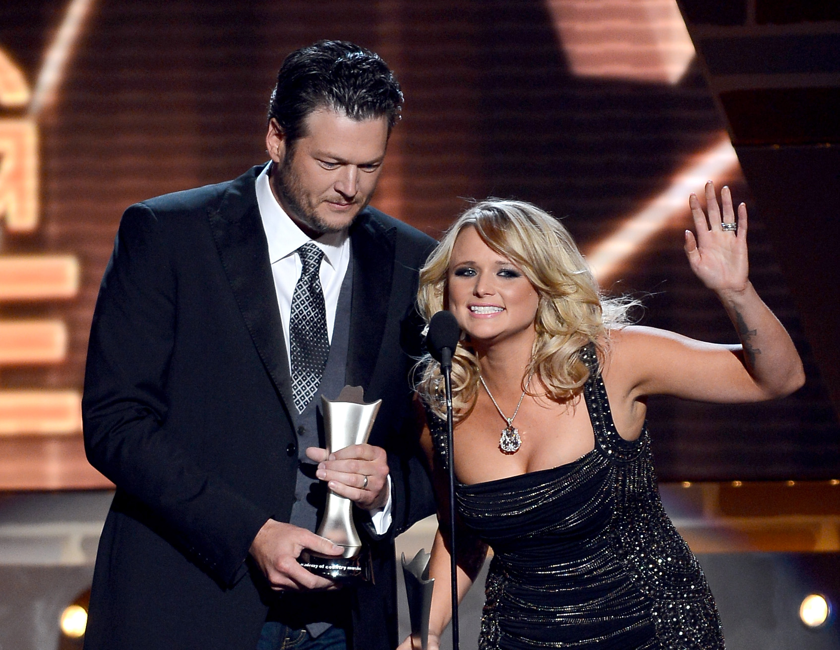 Despite their public displays of affection, Lambert and Shelton faced persistent rumors about their marriage. In 2013, Lambert reportedly insisted that "divorce is not an option," just two years before their unexpected separation. | Source: Getty Images