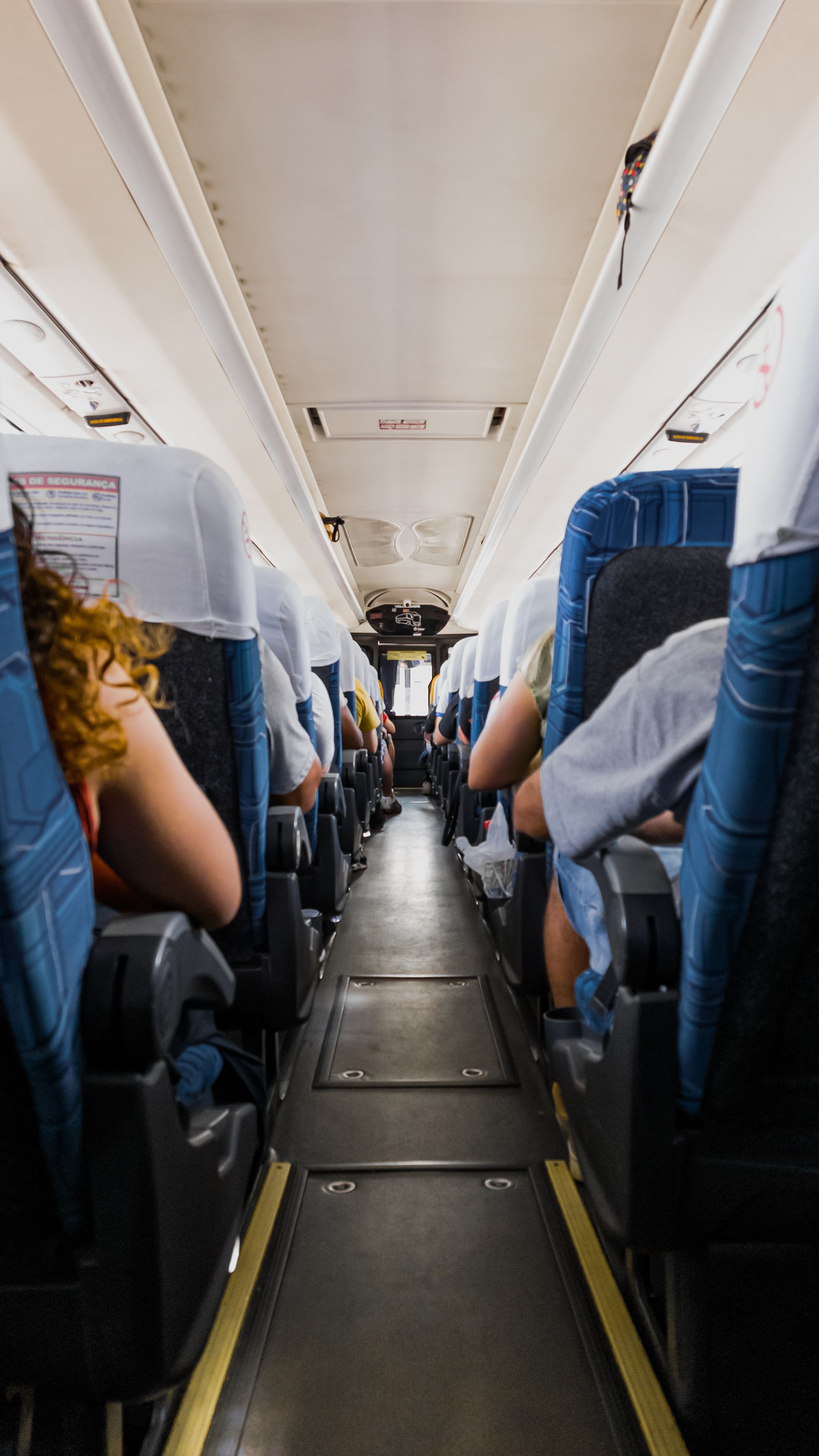 Aisle seats on a plane | Source: Pexels